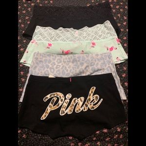 Set of 4 Victoria’s Secret pink panties